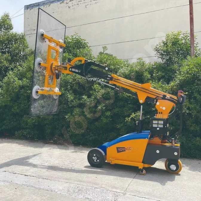 Robot de vidrio de vidrio de alta calidad/Manipulador de vidrio/trabajador de vidrio/ aluminio de chapa de acero Cortina de lifter de piedra pared y ventana instalación de la norma CE