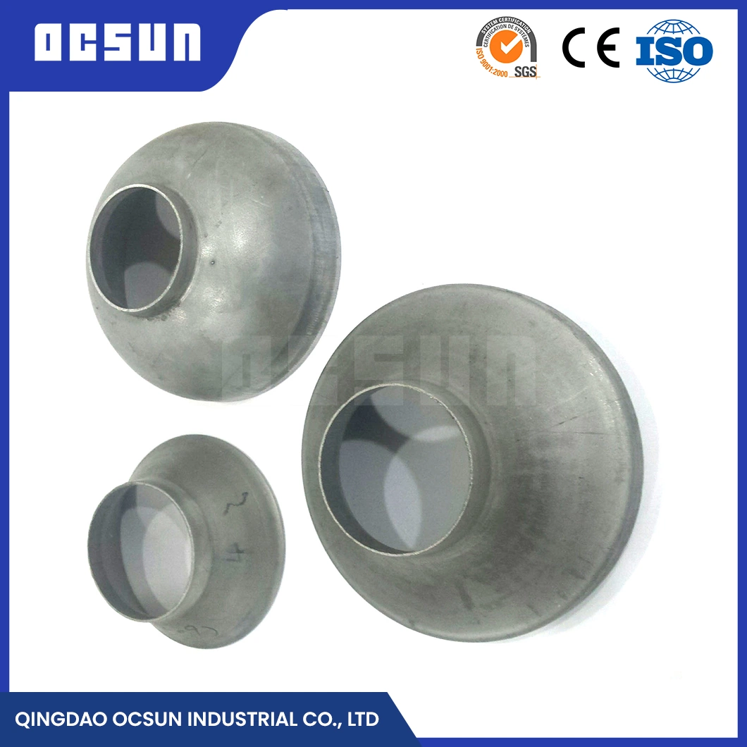 Bride d'échappement Ocsun DIN / JIS / ASTM / ASME / BS / GO Standard sch22/SC13 Bride en acier inoxydable Les fournisseurs de la Chine embase à souder d'échappement utilisé pour système d'eau