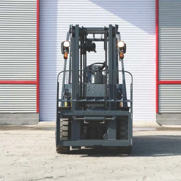 White Colour Used Mitsubishi Forklift 3ton Forklift Hydraulic Diesel Forklift Truck