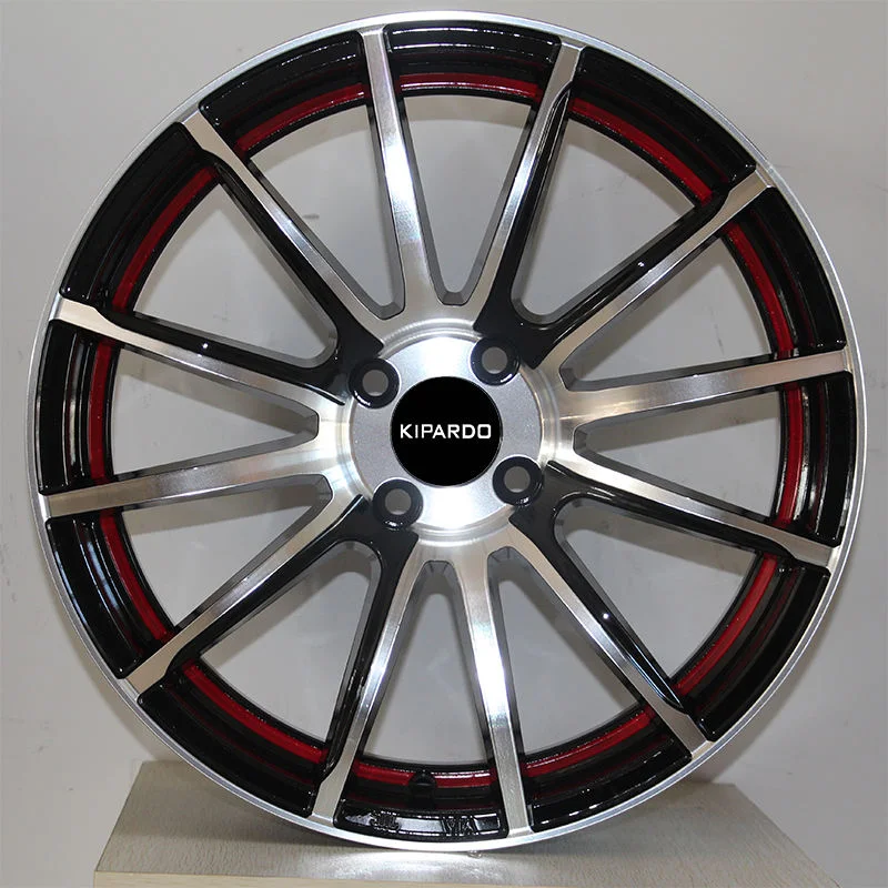 Kipardo 15 Inch 4X100 A356.2 Material Jwl Via Certificate Alloy Aluminum Wheels Car Rims