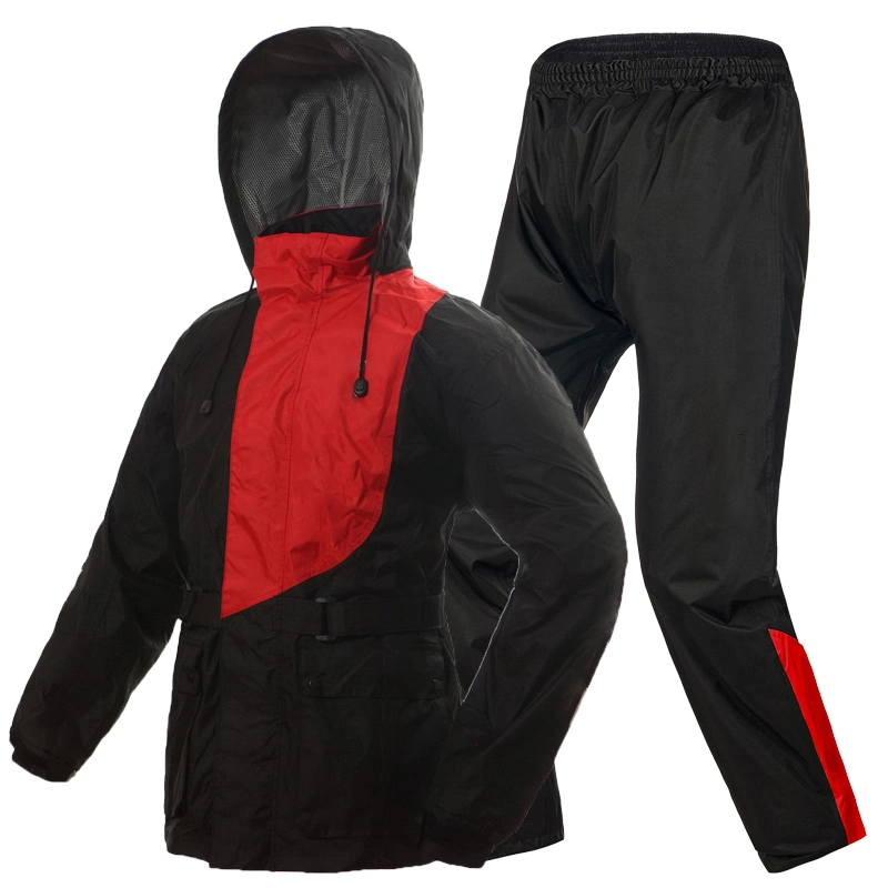 New Design Regenjacke Motorrad Wasserdichte Regenjacke für Erwachsene