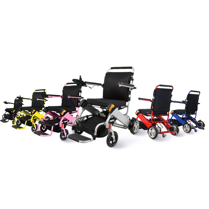 Ce, FDA Approved Lithium Battery Portable Aluminium Power Electric Wheelchair