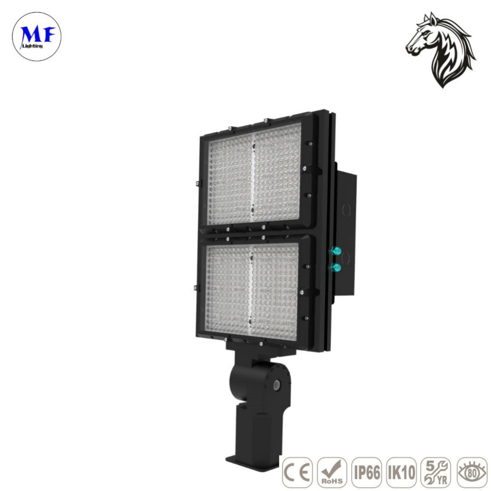 مصباح LED عالي القدرة بقوة 200W-1200 واط IP66 مزود بمصباح إضاءة غامرة مقاوم للمياه مع دالى 0-10 فولت ديمبلي للاستاد وارف إيربورت دوك تاور كرين ملعب تنس جولف