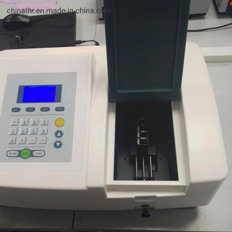 Visible Semi Automatic Spectrophotometer 1.8nm UV Chemetrics Biochemistry Spectrophotometer