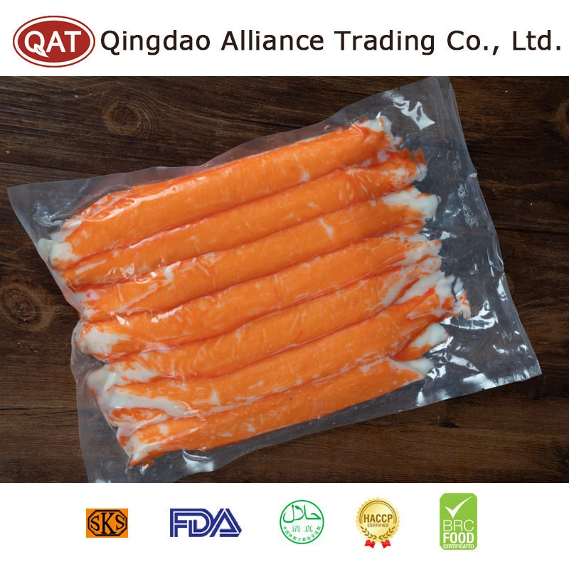 China Grade a Seafood Frozen Imitation Snow Crab Wicker Frozen Imitation Crab Stick Surimi with Japanese Style for Sushi