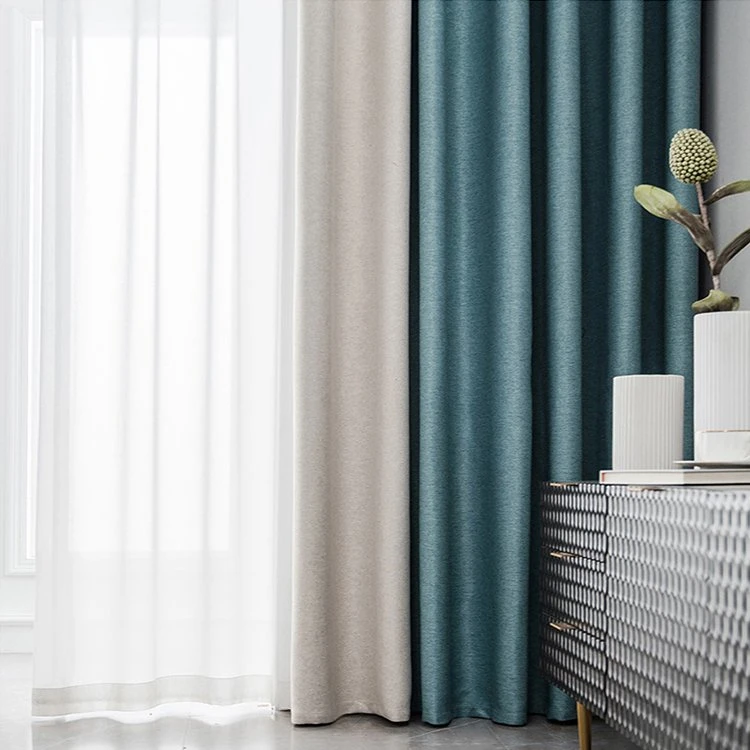Hot Sale Home Hotel Decorative Curtain Hospital Modern Window Curtains Polyester Fabric