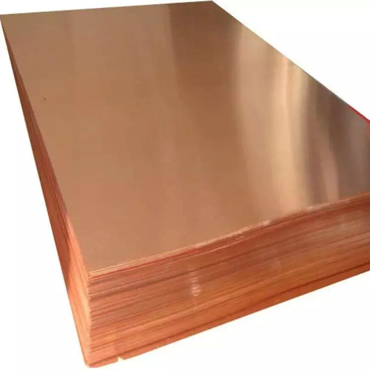 Brass Red Copper C11000 C26800 C33000 C71500 99% Copper Cathode Pure Copper Sheet/Plate for Sale