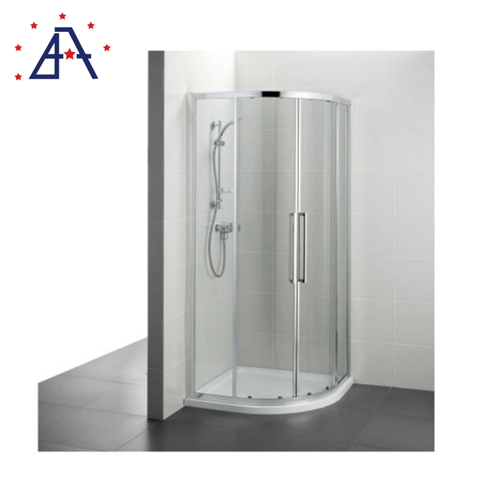 Aluminum Luxury Simple Design Shower Room with Tempered Glass Aluminum Extrusion Profile Frame