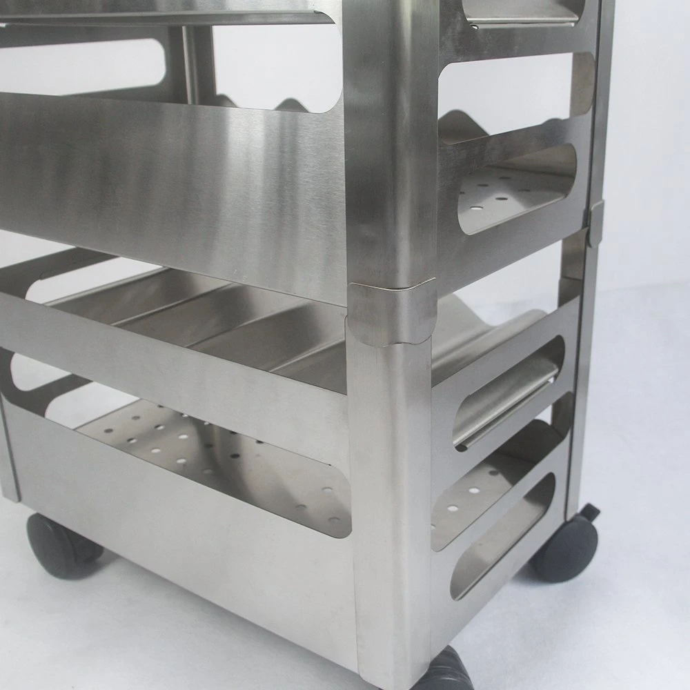 Heavybao Commercial Stainless Steel Storage Red Wine Transfer Trolley for Restaurant