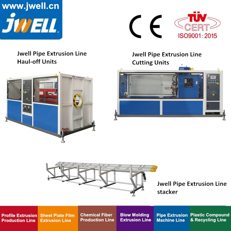 Jwell Plastic HDPE 20-63mm Water Supply/Sewage Pipe Extrusion/Extruding Making Machine