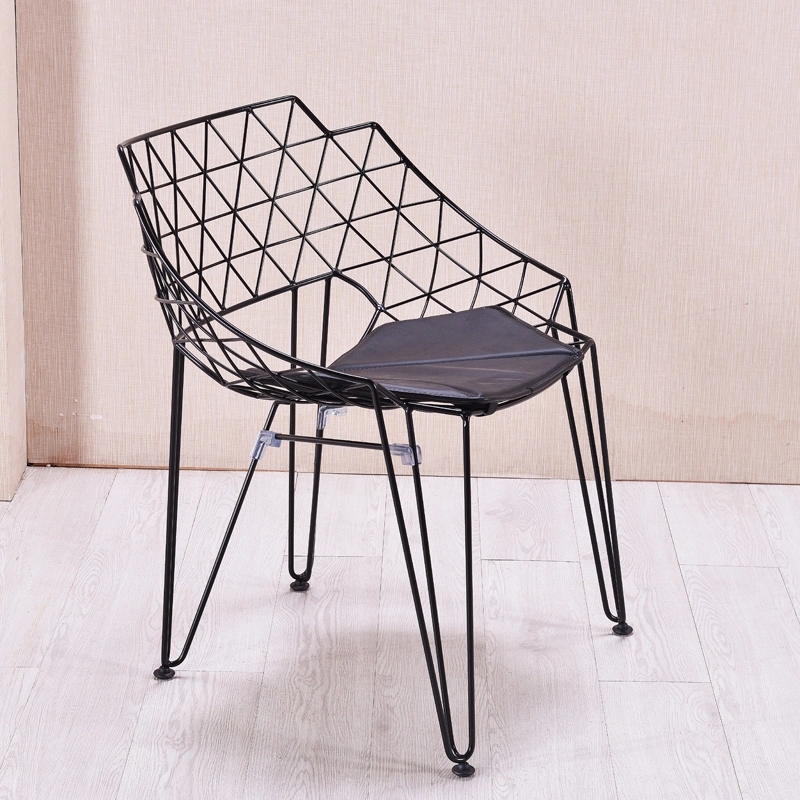 New Design Welded Steel Wire Antirust Rustproof Stackable Outdoor Furniture