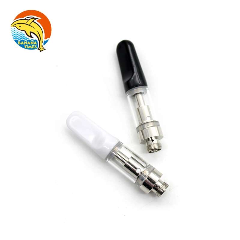 Wholesale/Supplier Black Tip 0.5ml 1 Gram Empty Cartridge Japan C4 Lead Free 1ml Vape Cartridge 510 Thread