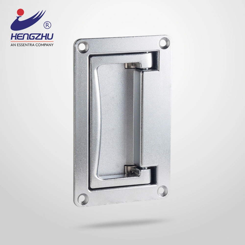 Hinged Recessed Handle Zinc Die Casting Pl002-2