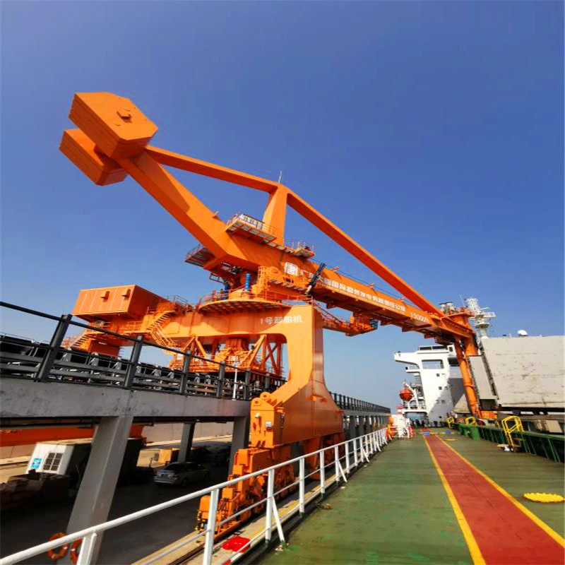 1500t/H of Continuous Screw Ship Unloader