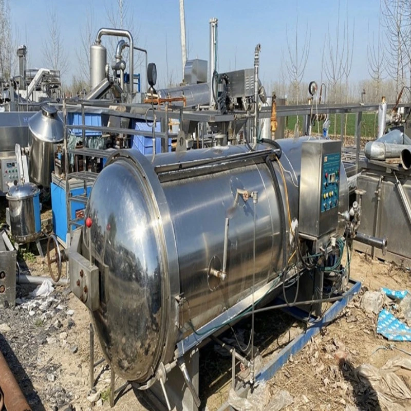 Used High-Temperature Spray Type Circulating Sterilization Kettle