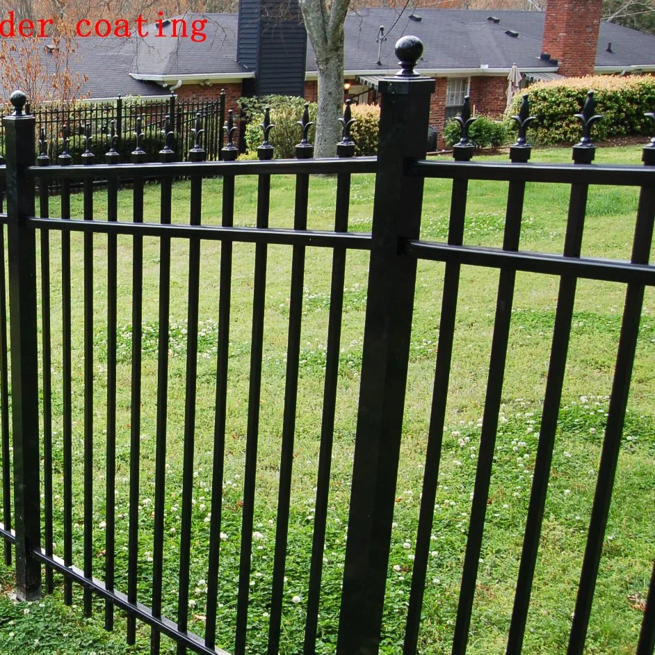 Asequible Ornamental Esgrima Acero Rackable Fence Panel Versai Seguridad Residencial Cercado con garantía 10years