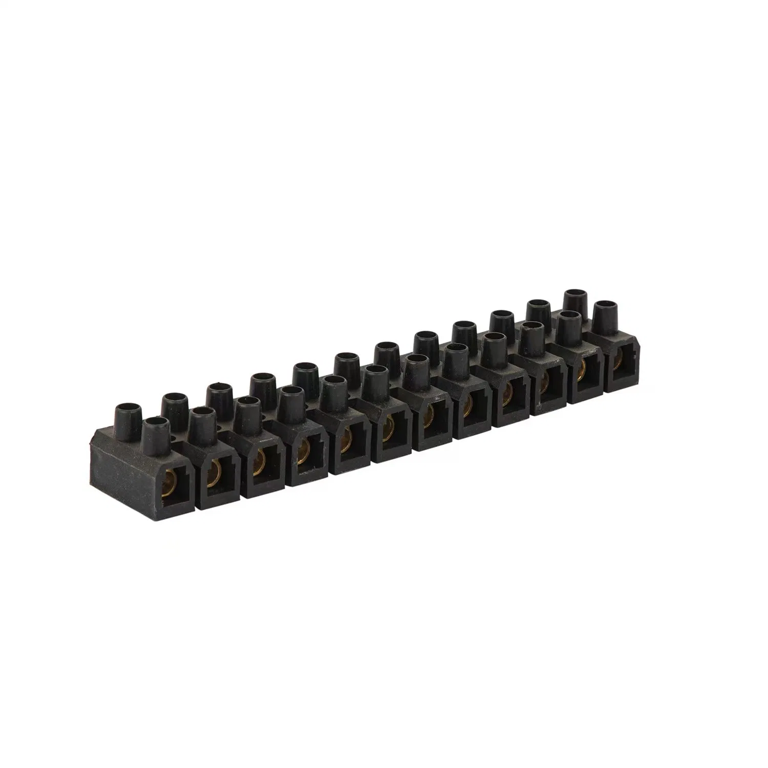 Good Quality Plastic PE 12 Pole Terminal Block Electrical Terminal Strip