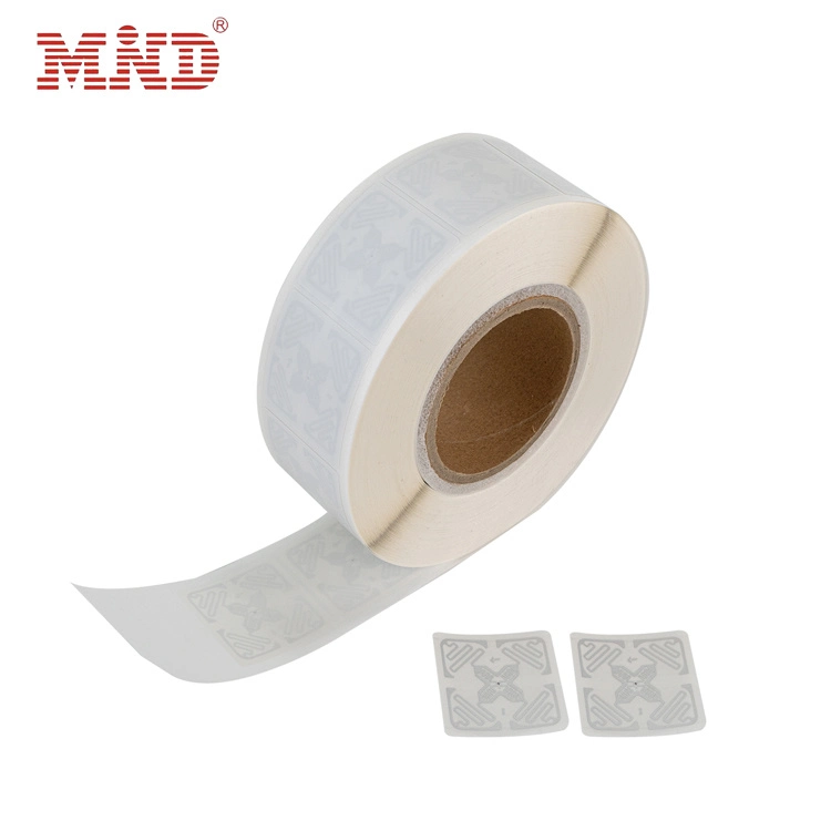 H47 RFID Paper Tag 360&deg; Reading 50X50mm Label Sticker Monza M4qt Chip Custom Logo Qr Code Barcode