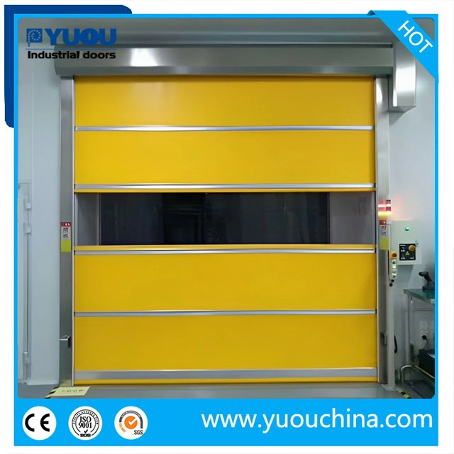 Auto Industrial PVC High Speed Sheet Shutter Door