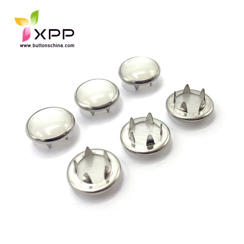 Garments Accessories Pearl Cap Prong Snap Button