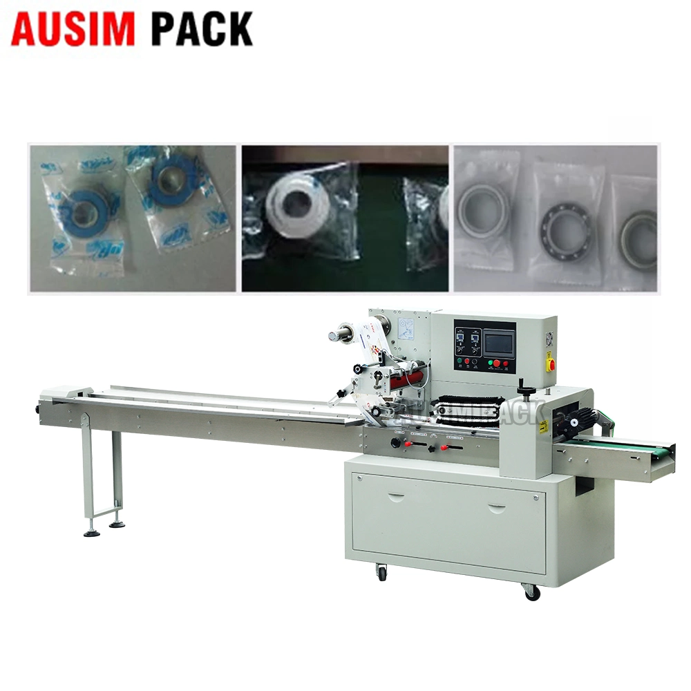 (Electronic Components) Vegetable Packaging for Ice Cream Banana Chips Packing Machine Flow Pillow Wrapping