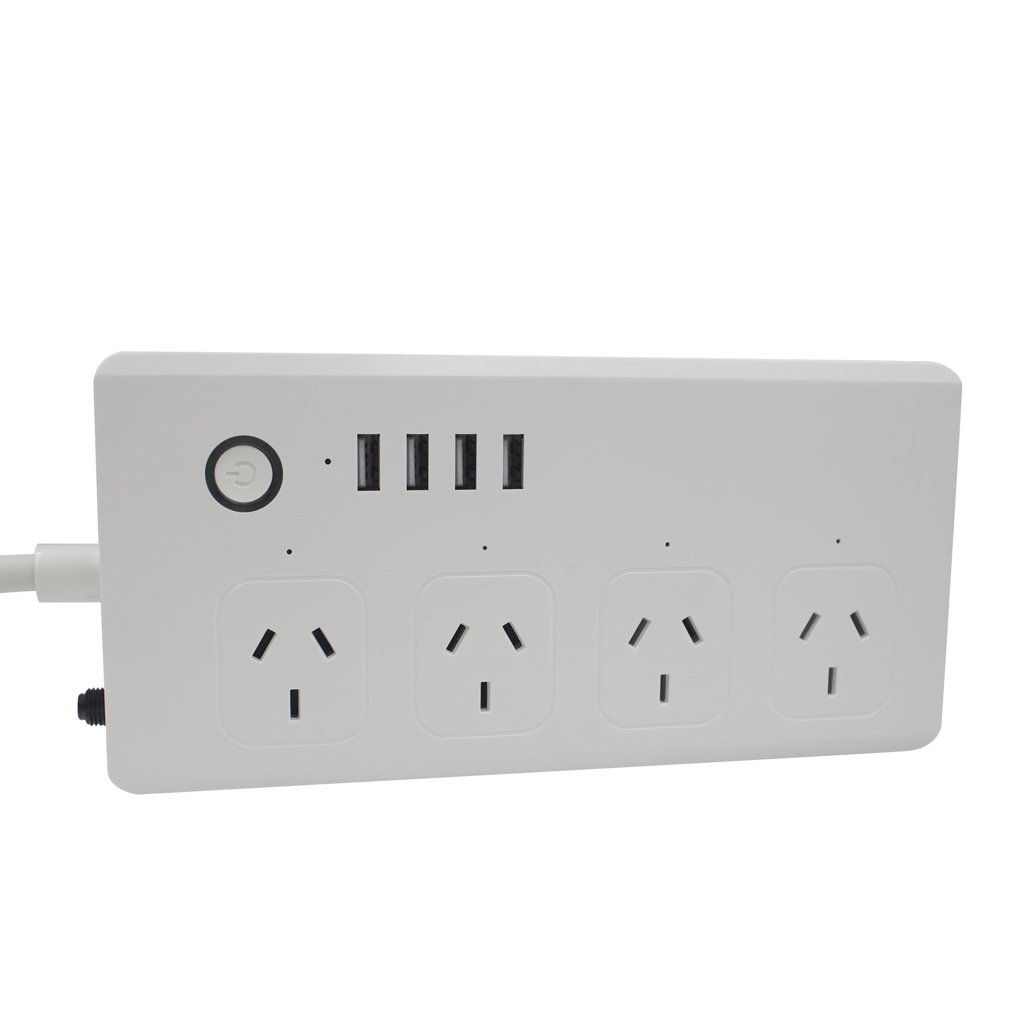 Alexa Google Assistant APP Remote Control Surge Protector WiFi Power Strip Smart Outlet with 4 USB Ports