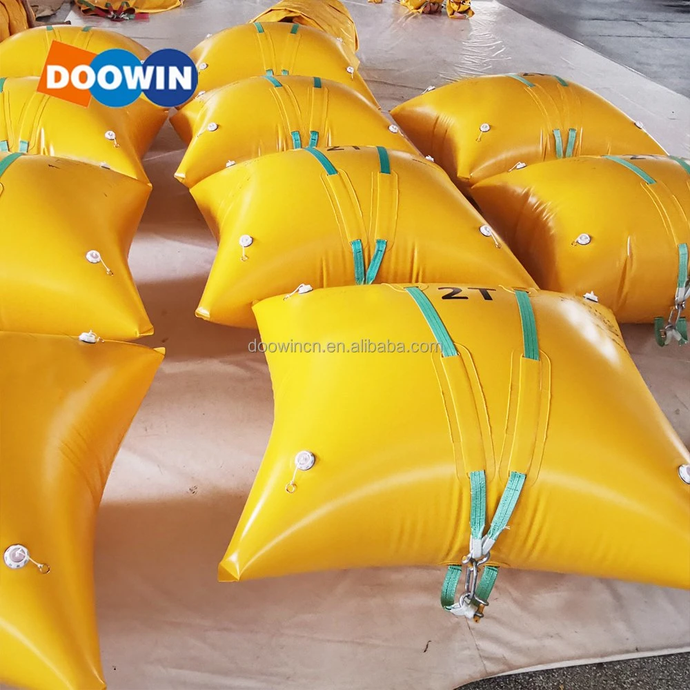 Pillow Shape Flotation Air Bag Lifting Systems for Marine Wreck Recovery