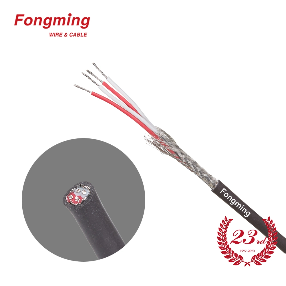 350c Degree High Temperature Resistance Fiberglass Wrapping Multiple Electrical Nickel Cable