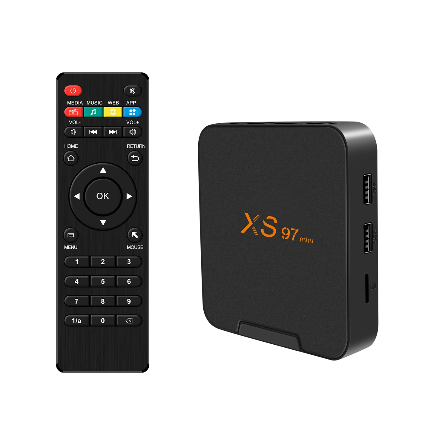 تلفزيون Android TV Box 9.1 4K Original Kodi Ott Smart TV Xs97mini S905W2