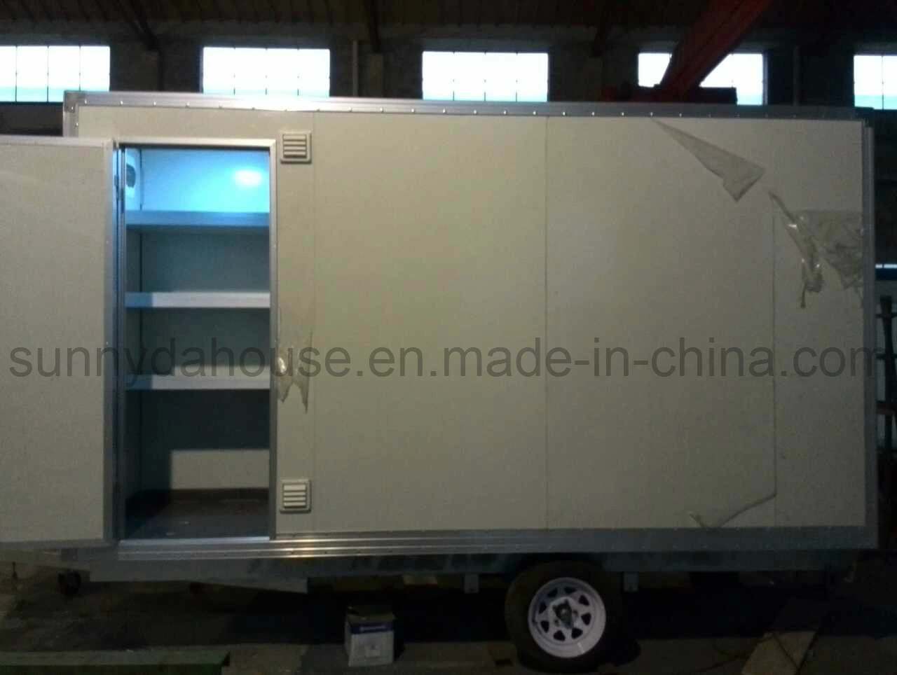 Boat Trailer, Portable Toilet, Movable Trailer Toilet