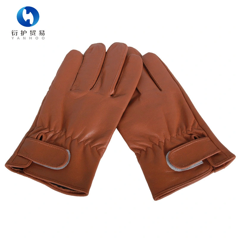 Goatskin Leather Gardening Cold-Resistant Warm Outdoor Labor Hand Protection Work Gloves