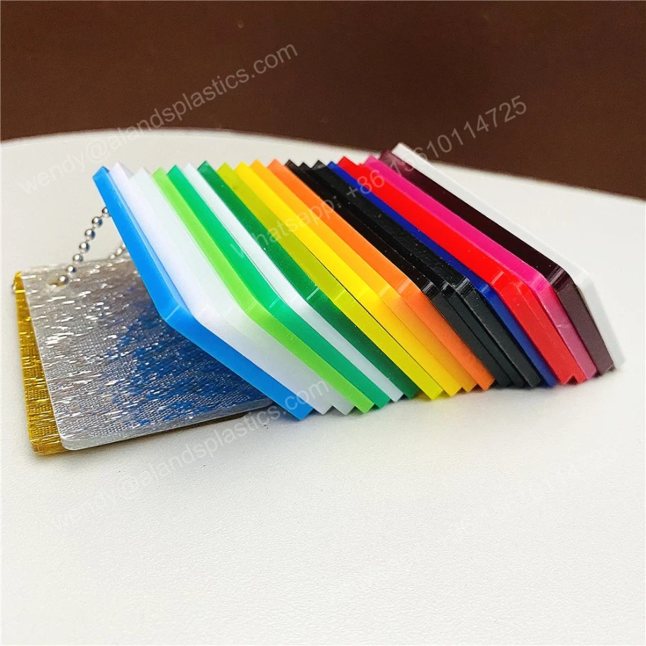 Cast Plexiglass Plastic Acrylic Glass Colored 3mm Wholesale/Supplier Colored Decorative Plexiglass Sheet Price