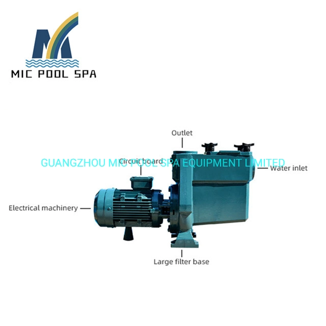 Small Circulating Steel Water Pump 50Hz High Pressure Electric Swimming Pool Pumps for Commercial Pool