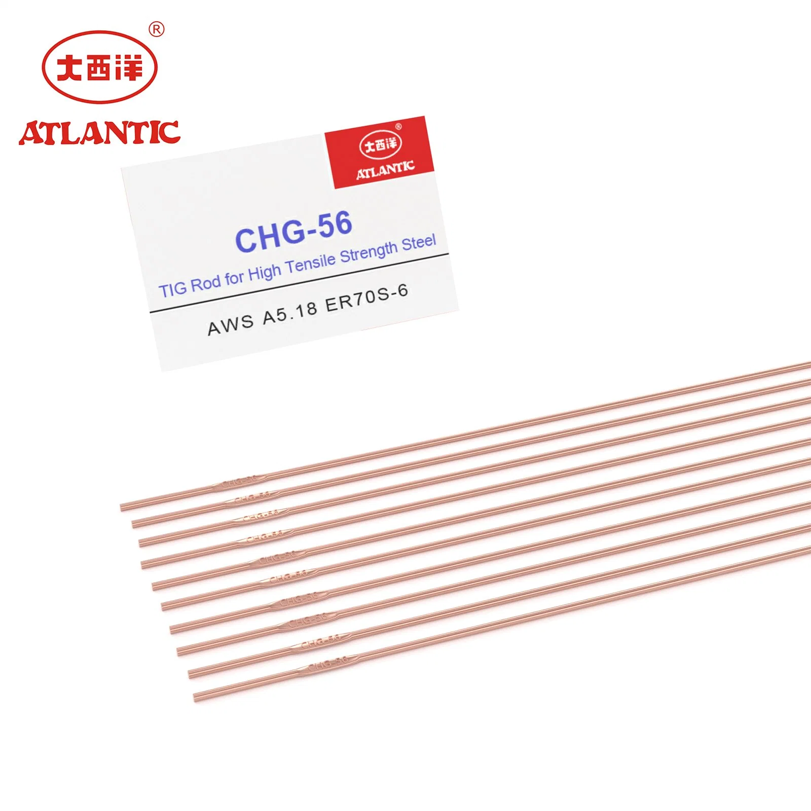 Fil de soudage Atlantic Mag 0,8 mm fil solide ER70S-6