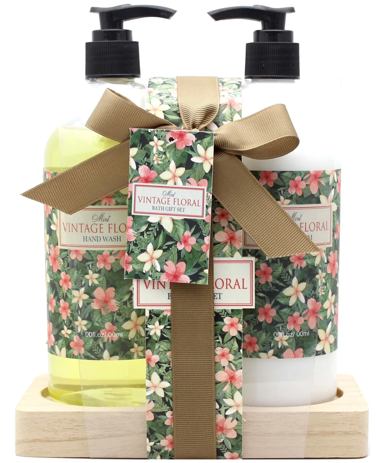 Supplier OEM Natural Scented Bathing Kit Set Shower Gel Body Lotion Body Scrub Bath Salt