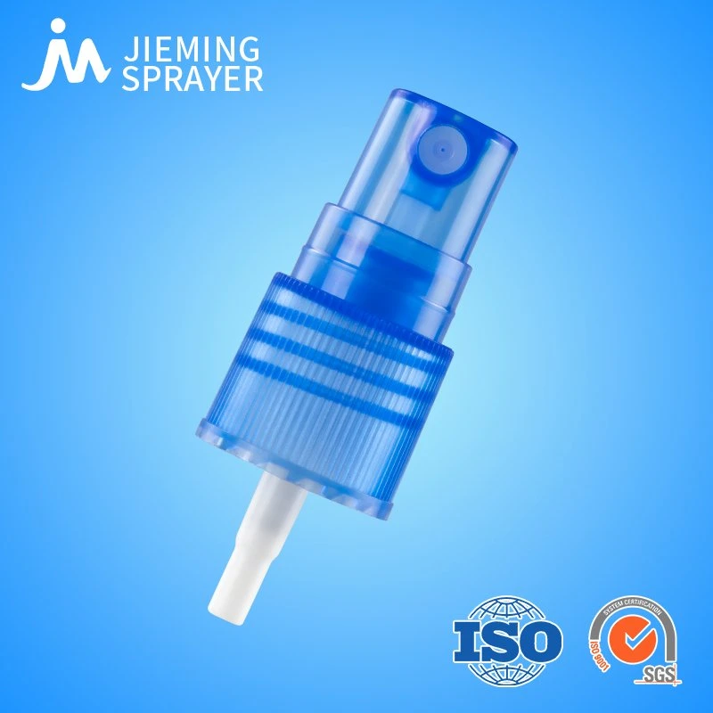 Free Sample Colorful Cosmetic Plastic 20/410 24/410 Fine Mist Sprayer 0.12 Discharge