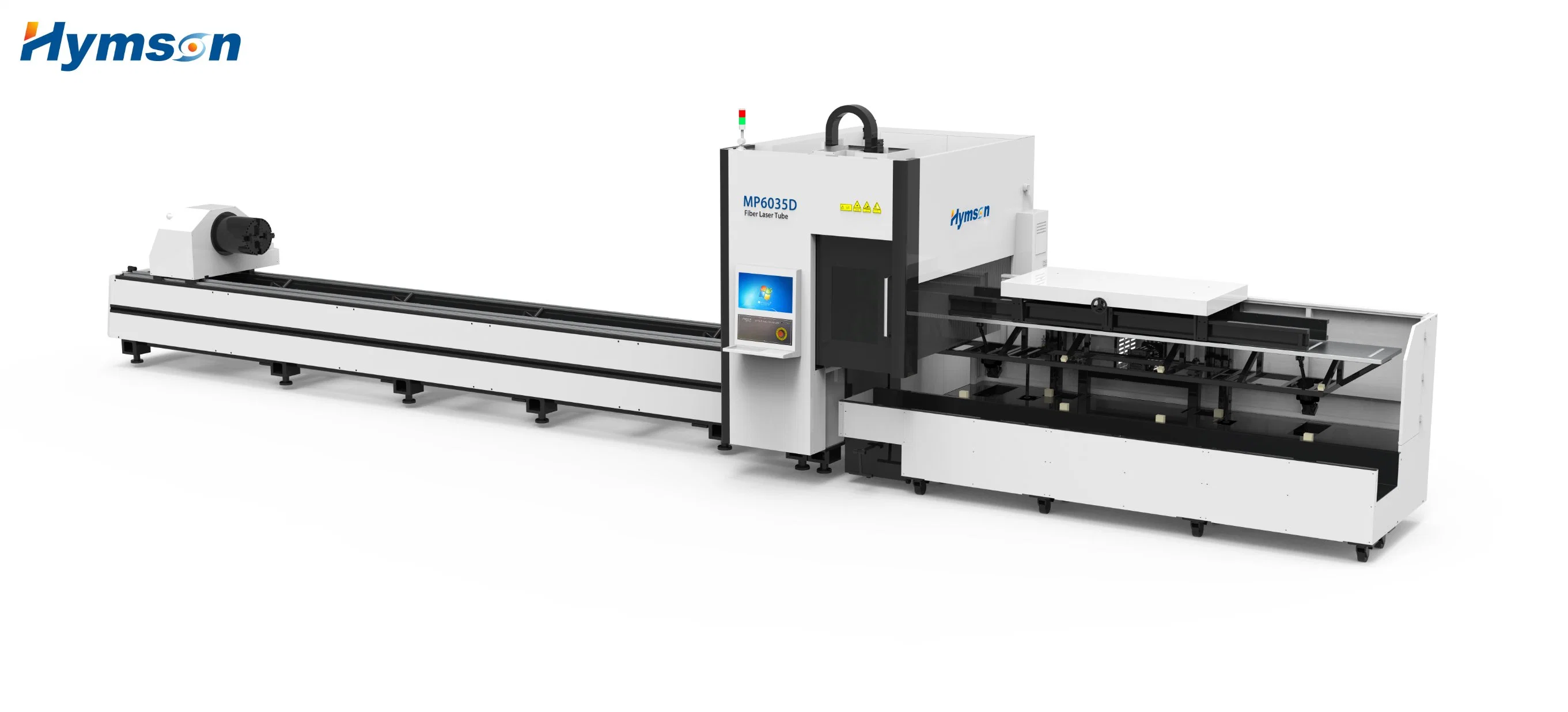 Compartilhe a Máquina de Corte Laser de fibra Tometral CNC CS MS SUS tubo de corte carga e descarga automáticas 6kw