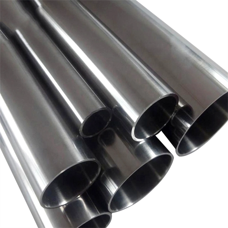 Hot Selling En JIS 304 316 304L 316L 347 430 Welded Bright Ss Tube Sch10s 4inch 5inch Round Square Hairline Stainless Steel Pipe for Handrail