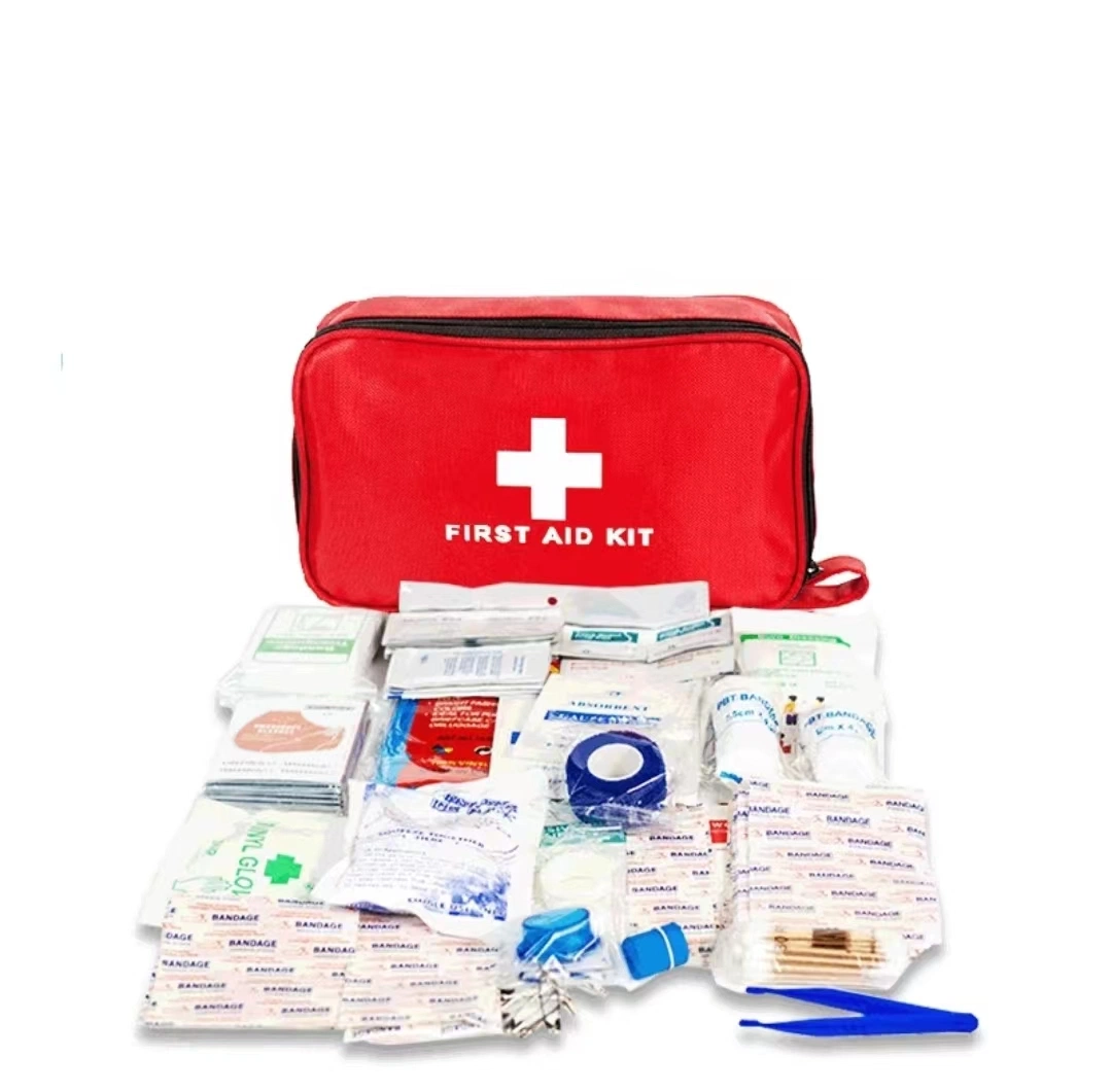 Kit de primeros auxilios de la OSHA y ANSI de Primeros Auxilios portátil bolsas de nylon de Primeros Auxilios Kit de supervivencia