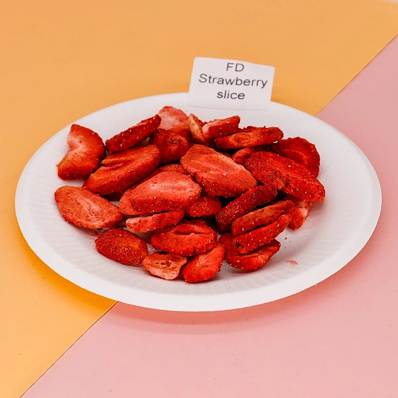 Crispy Taste Dried Strawberry China Supplier Freeze Dried Fruit Strawberries