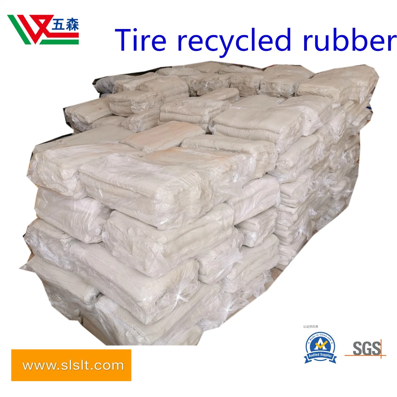Tire Recycled Rubber, Asphalt Raw Material Rubber for Rubber Road Surface