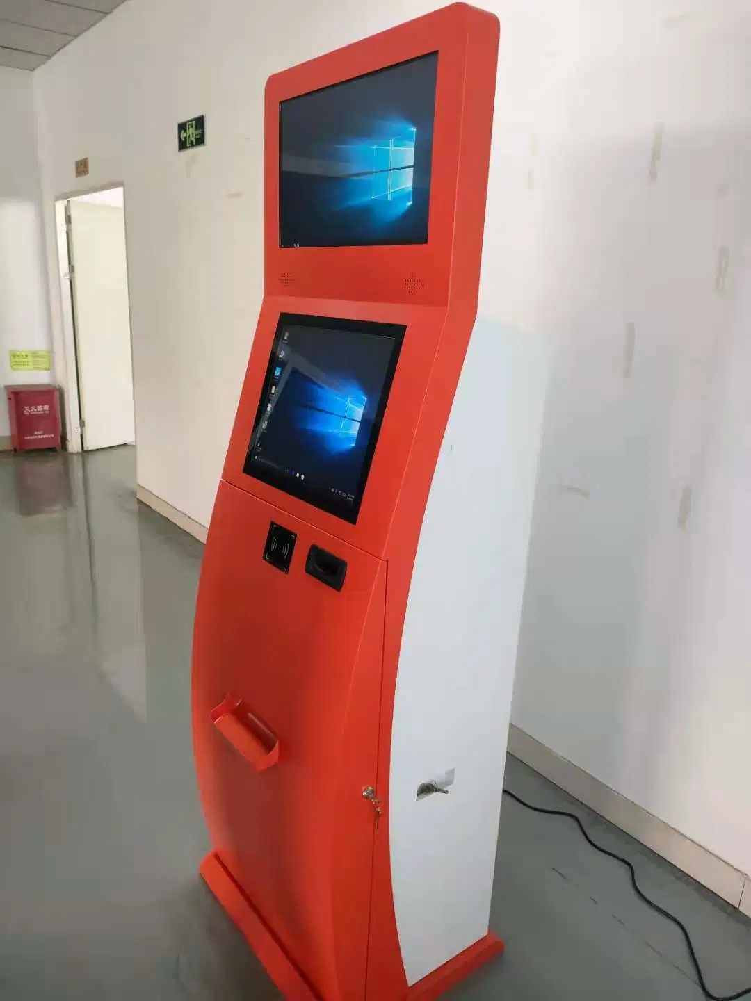 New Design Telecom Dual Touch Screen Self Service SIM Card Vending Kiosk