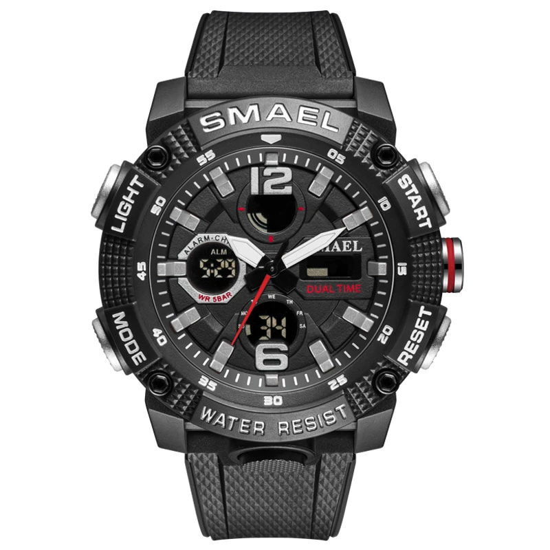 Color negro auditado China Watch Factory OEM ODM Custom LED Ver reloj digital deportivo para hombre
