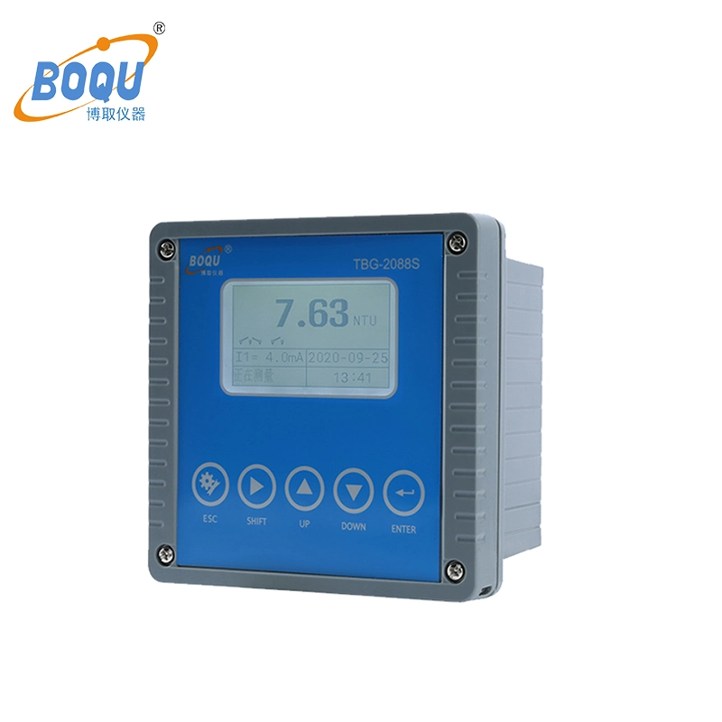 نظام Booqu TBG-2088s عالي الدقة من RS485 Modbus RTU يعمل لمدة طويلة وقت الخدمة مقياس التعكر الرقمي