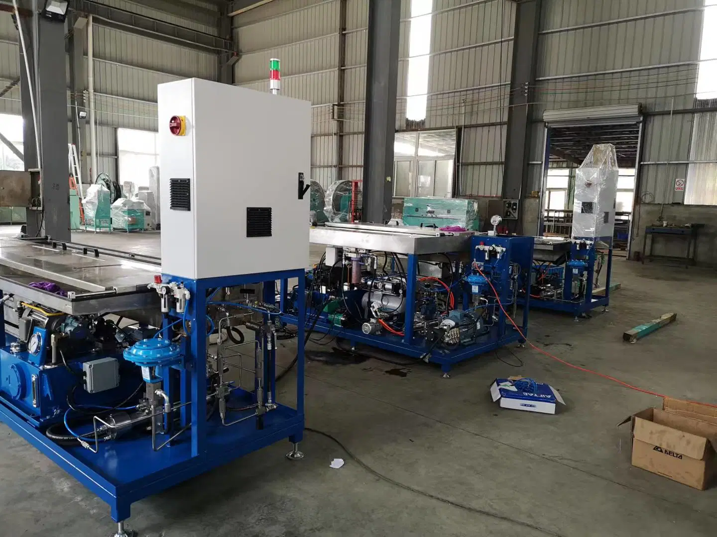 Test 1000 Hoses One Day Integrationautomatic Hydraulic Hose Pressure Test and Cleaning Machine