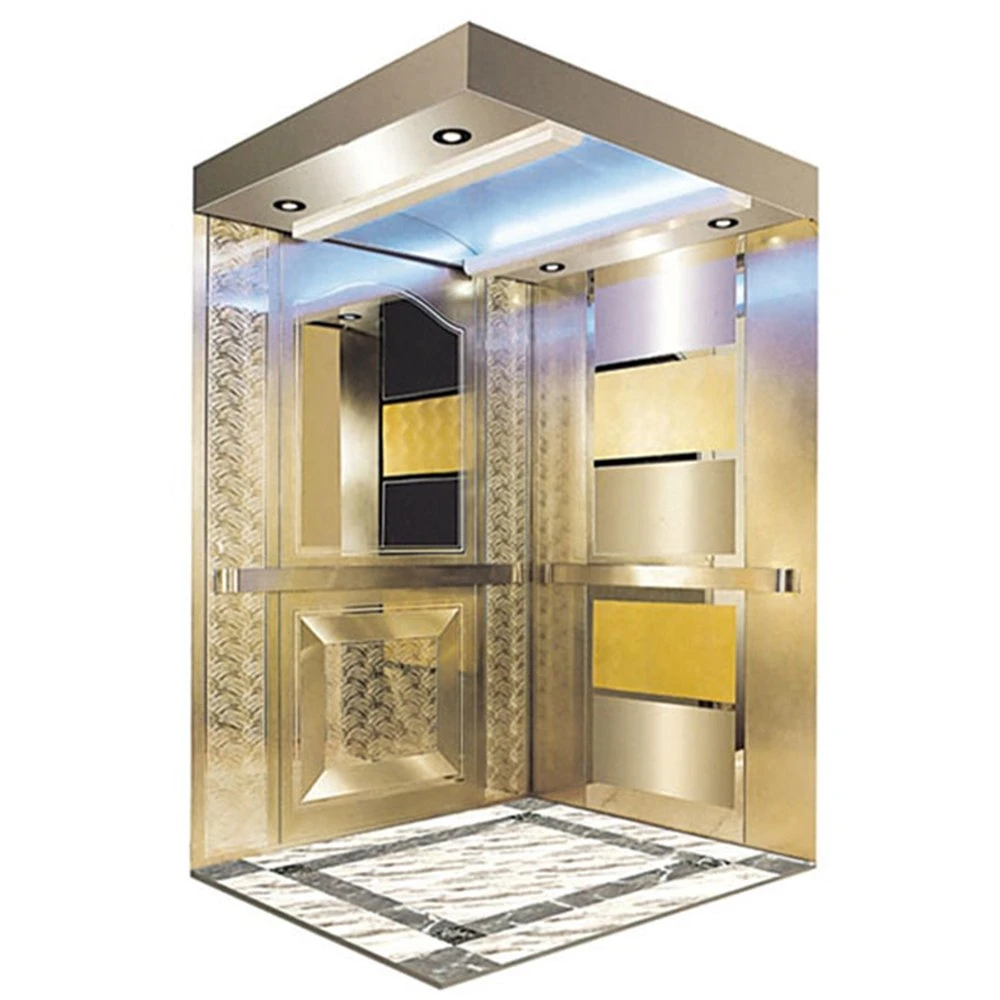 ISO Certificate 800kg Small Residential Passenger Elevator with Machine Room