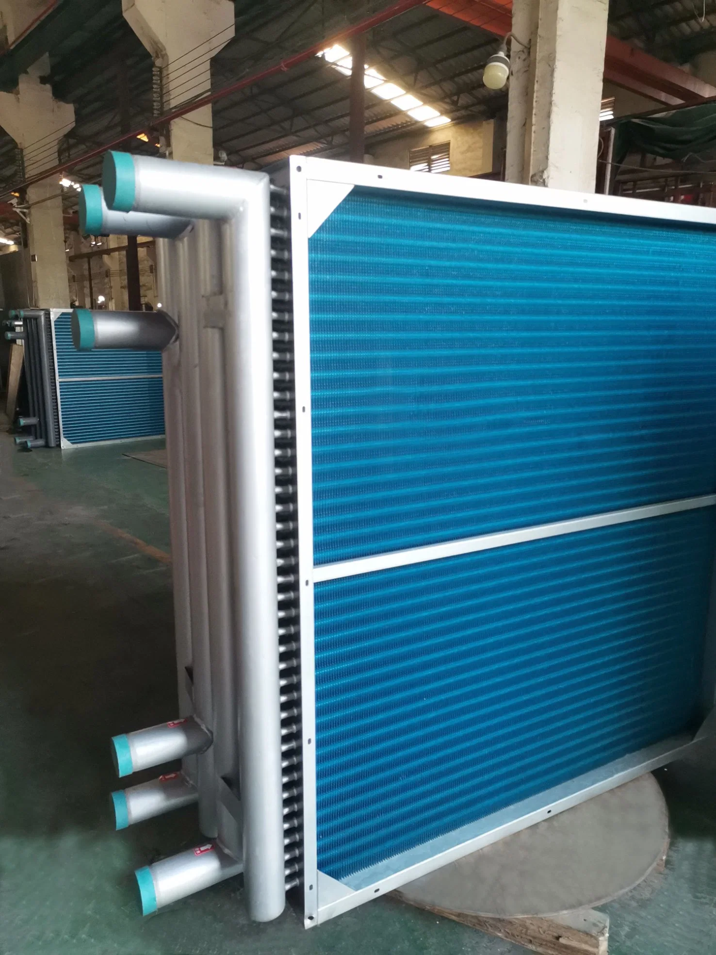 220V High quality/High cost performance  Aluminum Tube Louvered Fin Heat Exchanger Steam Coil