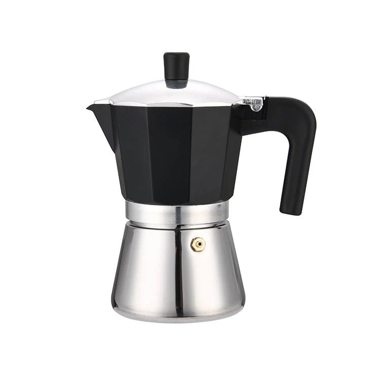 Wholesale 406 Stainless Steel Base Large Capacity Moka Pot Espresso High Quality Coffee Maker Best Coffee Moka Pot