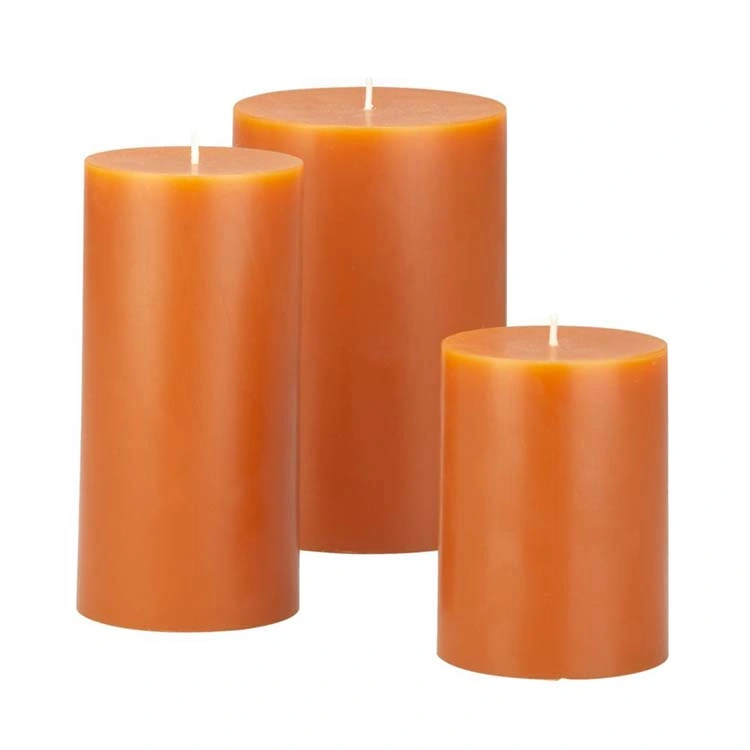 Novo design Pillar Candle para festa, casamento, decoração casa Natal