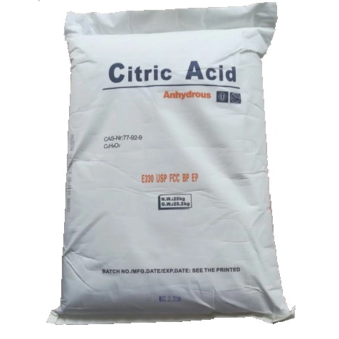 Food Grade Citric Acid Anhydrous/Monohydrate in Hot Sales Lemon Acid